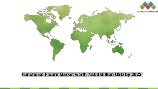 Functional Flours Market Top Manufacturers, Development Trends and Applications, 2022