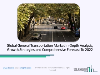 General Transportation Market in-Depth Analysis and Forecast