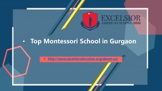 Top Montessori School in Gurgaon