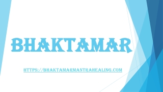 Bhaktamar