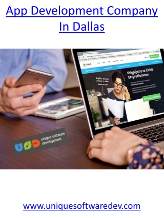 App Development Company In Dallas
