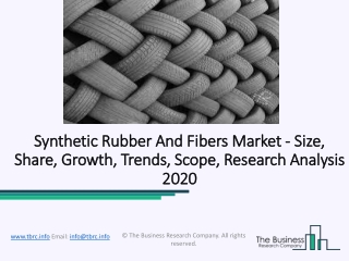 Synthetic Rubber And Fibers Market Industry Outlook, Latest Development And Trends 2020