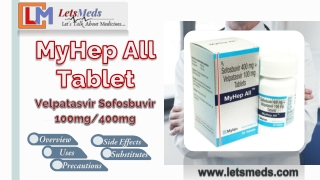 MyHep All Price in India Velpatasvir Sofosbuvir Supplier