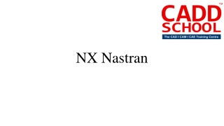 NX Nastran Training Centre | Best Nastran Training | NX Nastran Courses - CADD SCHOOL