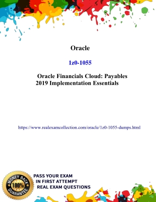 Valid Oracle 1z0-1055 Exam Questions Answers - 1z0-1055 Dumps Realexamcollection