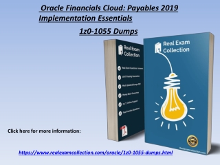 Real 1z0-1055 Exam Dumps PDF - Oracle 1z0-1055 Questions Answers