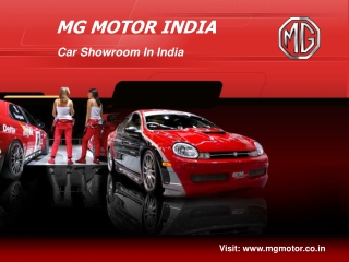 MG Motor India | Latest Electric Cars In India