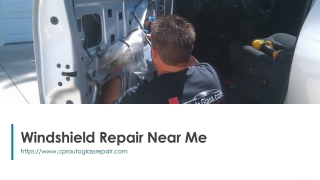 Windshield Repair Near Me