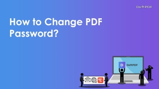 How to change PDF security