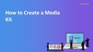 How to make your own media kit