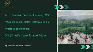 Health Retreat In Thailand - Amayaan
