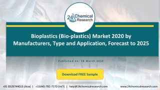 Bioplastics  MARKET REPORT 2020