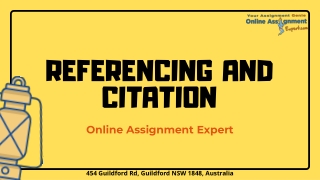Online Assignment Help in Australia