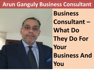 Business Consultant – What Do They Do For Your Business And You