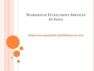 3 ESSENTIAL TIPS TO CHOOSE THE RIGHT ECOMMERCE FULFILLMENT CENTER IN INDIA