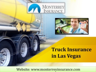 Truck Insurance in Las Vegas