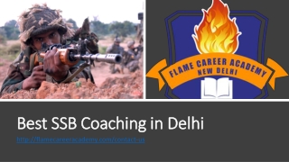 Best SSB Coaching in Delhi