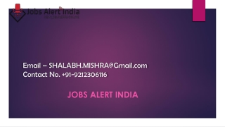 Government Jobs and Result in India