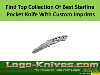 Find Top Collection Of Best Pocket Knife With Custom Imprints