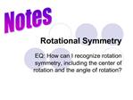 Rotational Symmetry