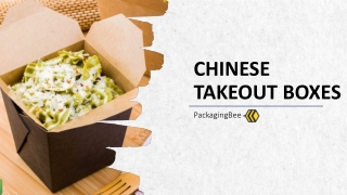 Chinese Takeout boxes with logo