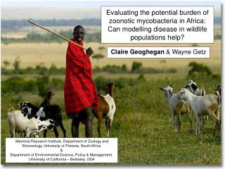Evaluating the potential burden of zoonotic mycobacteria in Africa: Can modelling disease in wildlife populations help?
