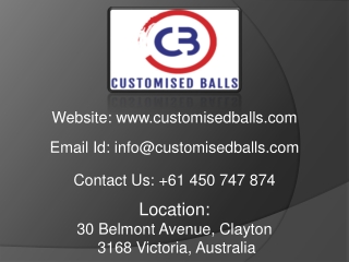 If you want to Promotion Netballs in Australia