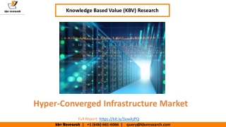 Hyper-Converged Infrastructure Market size is expected to reach $27 billion by 2025 - KBV Research