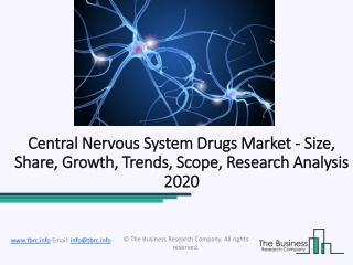 Central Nervous System Drugs Market Size, Competitors Future Insights 2020