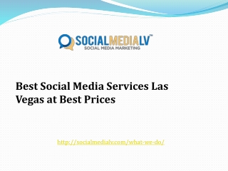 Best Social media services Las Vegas