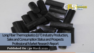 Long Fiber Thermoplastics LFT Industry Production, Sales and Consumption Status and Prospects Prof