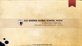 GD Goenka Global School