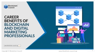 Career Benefits of Blockchain and Digital Marketing Professionals