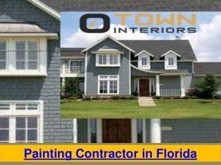 Painting Contractor in Florida