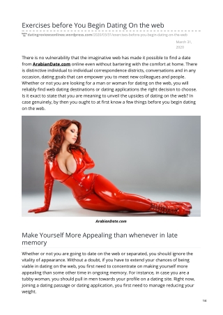 Dating On the web