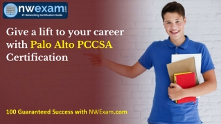 Give a lift to your career with Palo Alto PCCSA Certification