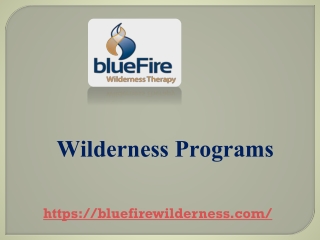 Wilderness Programs - www.bluefirewilderness.com