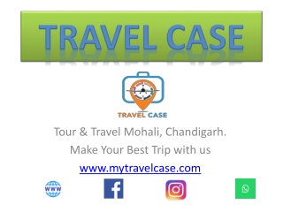 Corona Free Destination For Tour & Travel | Travel Case Chandigarh Travel Company