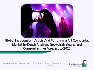 Independent Artists And Performing Art Companies Market Growth Strategies