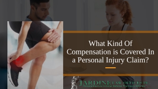 What Kind Of Compensation is Covered In a Personal Injury Claim?