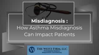 Misdiagnosis: How Asthma Misdiagnosis Can Impact Patients