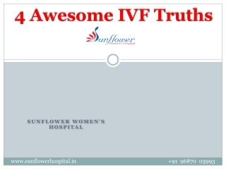 4 Awesome IVF Truths