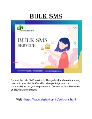 Bulk Sms | Bulk Sms service provider in Delhi | Bulk sms Delhi