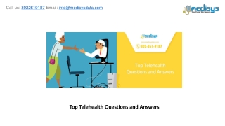 Top Telehealth Questions and Answers