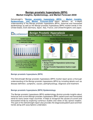 Benign Prostatic Hyperplasia Market