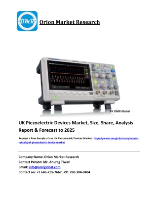 UK Piezoelectric Devices Market Size, Share and Forecast 2019-2025