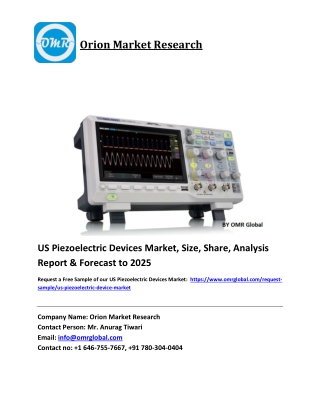 US Piezoelectric Devices Market Size, Share and Forecast 2019-2025