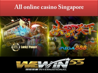 all online casino singapore