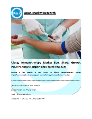 Allergy Immunotherapy Market