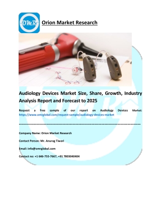 Audiology Devices Market